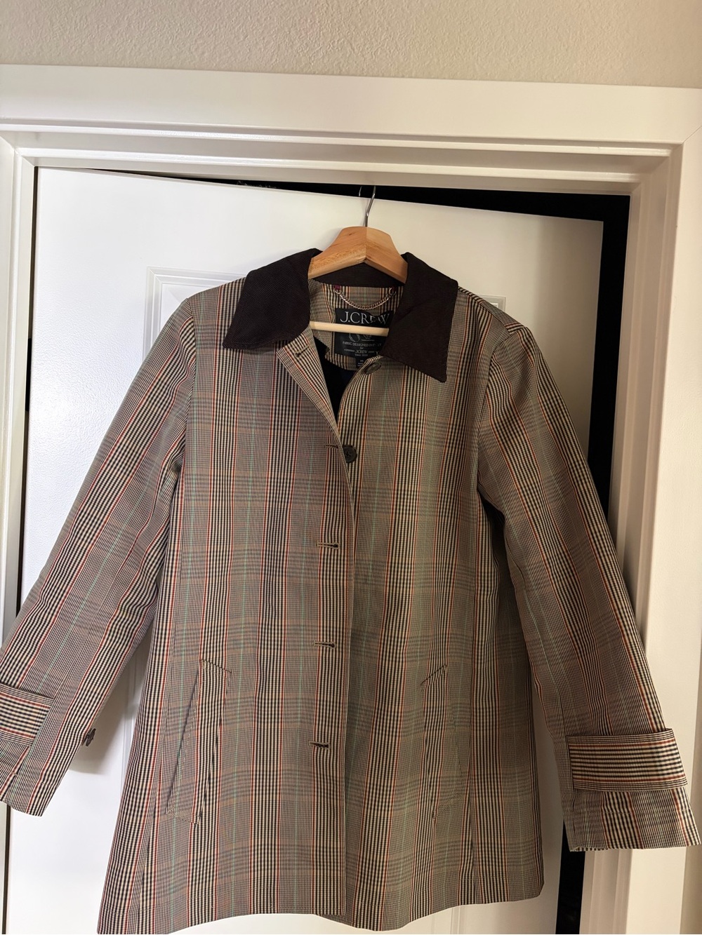 J. Crew Plaid Barn Jacket NWT - Picture 6 of 6